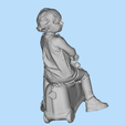 Girl-sitting-in-a-stroller-character-scene-model-3.png Girl sitting in a stroller character scene model
