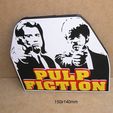 pulp-fiction-jhon-travolta-pelicula-accion-baile-musica-logotipo.jpg Pulp Fiction Jhon Travolta, Samuel L. Jackson, Tarantino, Poster Poster, Movie Logo