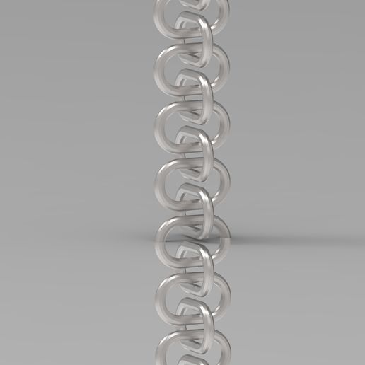 Blender Geometry Nodes Chain Generator: Create Mesh Chains in Blender 4.0+ 3D model