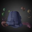 PowerArmorT45HelmetBack34LEftRandom3.jpg 用于 Cosplay 的《辐射 4》T-45 动力装甲头盔