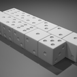 Bevelled-D6-Pips-1-6-Display.png Dice with Pips (Bevelled Edge)