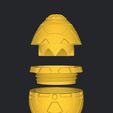 Captura-de-Pantalla-2023-05-28-a-las-13.19.14.jpg STL file NUKE GRINDER GRINDERKING 3D 72X72X88 MM 3 PIECES WITH THREAD AND RESERVOIR・3D printer design to download