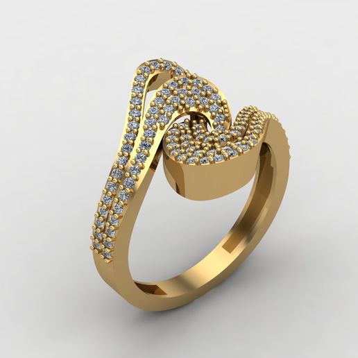 WOMEN RING - 3DM RENDER DETAIL 3D PRINT MODEL - 3D model