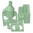 Vorschau.png Archivo 3D gratis Kit de actualización láser Neje Master 2 / 2s (boquilla de aire y altura variable)・Diseño imprimible en 3D para descargar