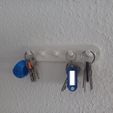 20230905_093316.jpg Wall Key holder for 5 keys - very rigid