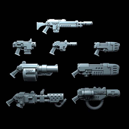 Imperial Guard Weapons