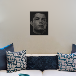 Wall0.png Fichier STL Cristiano Ronaldo・Modèle pour imprimante 3D à télécharger, Cartoonic-Studio