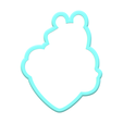 1.png Pooh Bear Cookie Cutters | STL Files