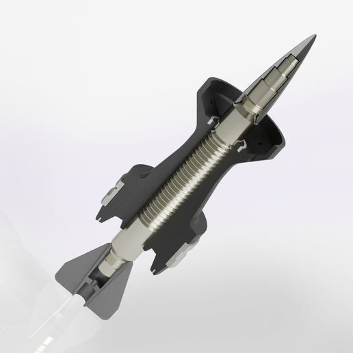 🐆 DM23 APFSDS (German Ammunition)・ 3D File for 3D printing・Cults