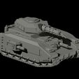 D007-FOTO-02.jpg Tank for WH40k, Infinity, etc. wargames. (D007)