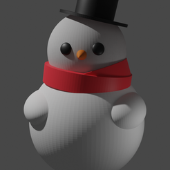 boneco-de-neve-1.png STL file Snowman・3D printable design to download, fuentescardoso