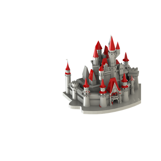 Stl File Cinderella S Castle・design To Download And 3d Print • Cults