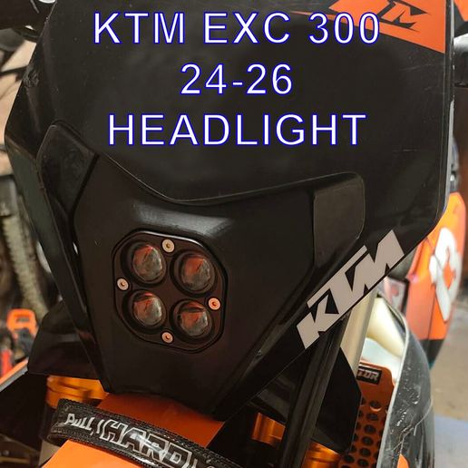 KTM EXC 300 24-26 HEADLIGHT