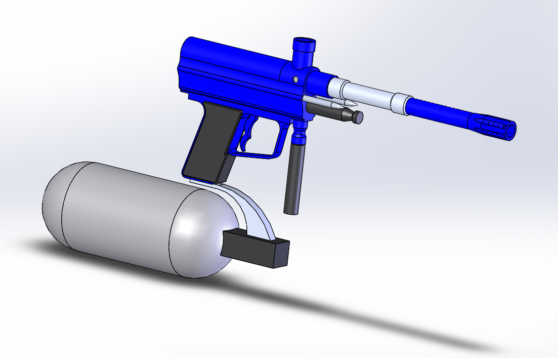 Free STL file paintball marker・3D printable model to download・Cults