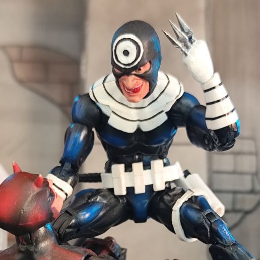 🎯 Cabeça do Bullseye da Marvel Legends・Arquivo STL para