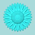 s9-1.jpg Sunflower 09 - Silicone Mold Maker - Template