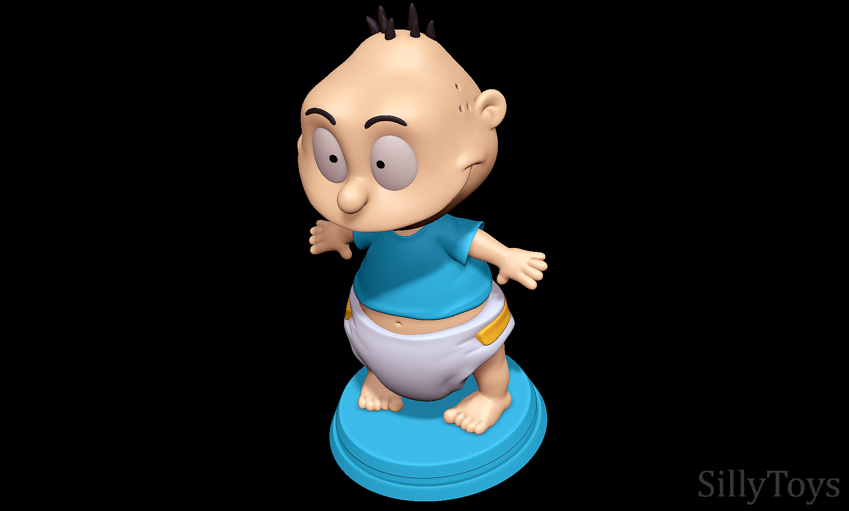 3d File Tommy Pickles Rugrats 3d Printable Model To Download Cults