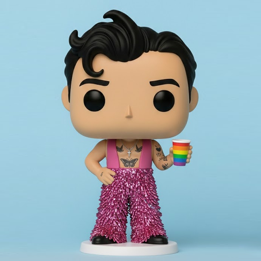 Harry Styles Funko Pop STL + 3MF