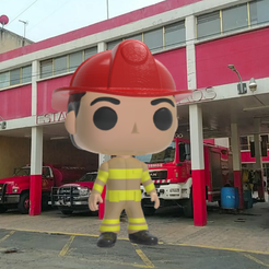 bombero.png Funko Fireman