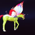 0_00051.jpg HORSE - DOWNLOAD Horse 3d model - for  3D Printing AND FBX RIGGED FOR 3D PROJECT PEGAUS PEGASUS HORSE 3D