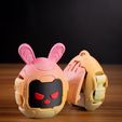 DSC00908.jpg Transformierender Egg-Bot & Bunny-Bot mit modularem Aufbewahrungskoffer