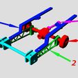 Rear-End-Gasser.jpg Descargar archivo STL Chevrolet Nova Gasser Nitro 1:12 Scale • Diseño para impresión en 3D, Racing3DPrint