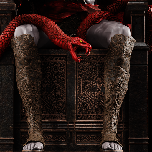 🔥 MESSMER THE IMPALER PREMIUM FIGURE – ABYSS ART STUDIO・ STL File for ...