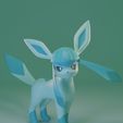 glaceon-render.jpg OBJ file Pokemon - Glaceon・Model to download and 3D print