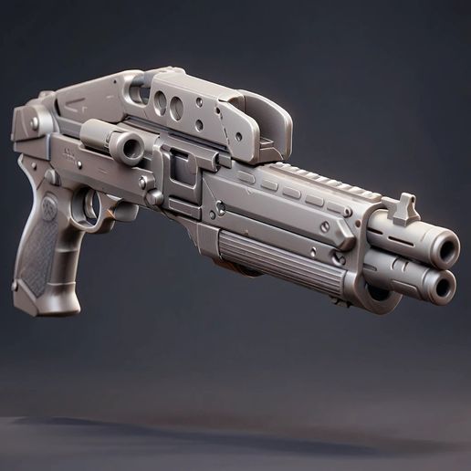 STL file Franchi SPAS-12 Shotgun - STL Printable 🔫 ・Model to download and 3D print・Cults