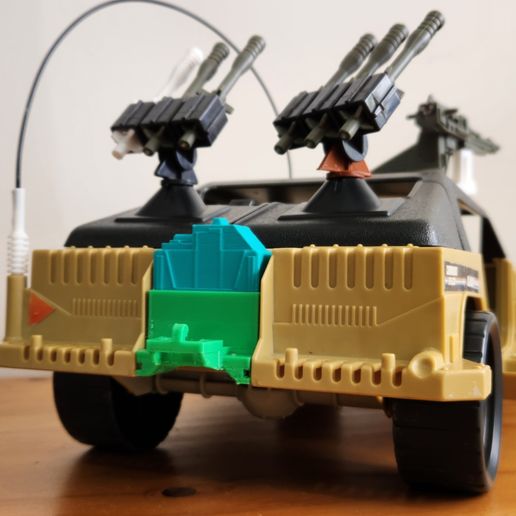 GI Joe 1990 Hammer Jerrycan