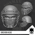 16.png Grid Iron head for 6 inch Action Figures