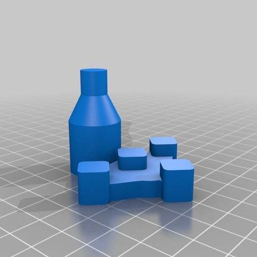 Joystick - Arrowkeys / WASDkeys - 3D model önizlemesi