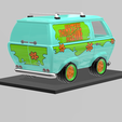 2.png Mystery Machine Scale auto from Scooby-Doo! Normal version and Drag Racing version