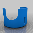 GBS_Zero_Sierra_Column_Cowl_Bottom.png STL file GBS Zero Ford Sierra Steering Column Cover・3D printer model to download