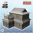 1-PREM.jpg Asian house with balcony (17) - Medieval Asia Feudal Asian Traditionnal Ninja Oriental