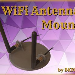 6c75afaf-8321-4841-91cf-9a433cd6da18.jpg Free 3D file Dual WiFi Antenna Desktop Mount・Model to download and 3D print, bkbilly