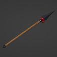 Spear-05.png Weapon - Spear ( 28mm Scale ) - Updated