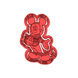 model.png mickey mouse (16)  CUTTER AND STAMP, COOKIE CUTTER, FORM STAMP, COOKIE CUTTER, FORM