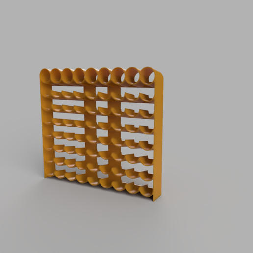 🎨 Yet Another Hobby Paint Rack・Free 3D File for ・Cults