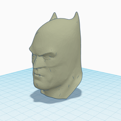 Снимок-экрана_20230212_185837.png Файл STL Batman bust・3D модель для печати скачать