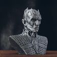 12.jpg Fichier STL Night King Bust - Jeu des Trônes・Design imprimable en 3D à télécharger