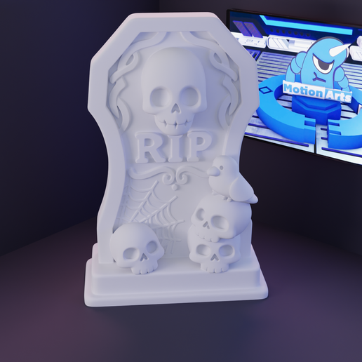 Requiescat in Pace terror - 3D model önizlemesi