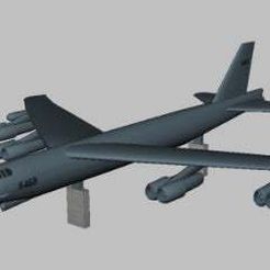 KOFF_B-52_thumbnail.jpg Archivo STL gratis Bajo Poli B-52・Plan imprimible en 3D para descargar