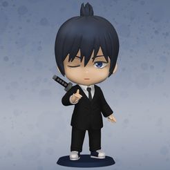 Aki.jpg Archivo STL Aki ChainSaw Man・Modelo para descargar y imprimir en 3D