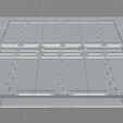 Classic-Mech-Hangar-Stand-Fixure-Layout-14.png MHB08OF-Classic Mech Hangar Platform Deck Fixture 3D print model