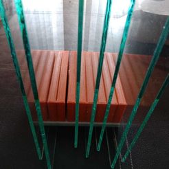 porta cristal anet A8.jpeg Free STL file glass holder anet a8, ender 3・3D printable model to download