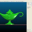3D Printable model.jpg Aladin lamp