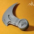 IMG_20210714_011646.jpg Blade the Daywalker - silver glaive replica