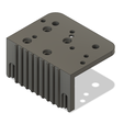Ender3_X_Axis_Linear_Rail_Adapter_Top_Right.png STL file Ender 3 (Pro/V2) X-Axis Linear Rail Upgrade・3D printer model to download