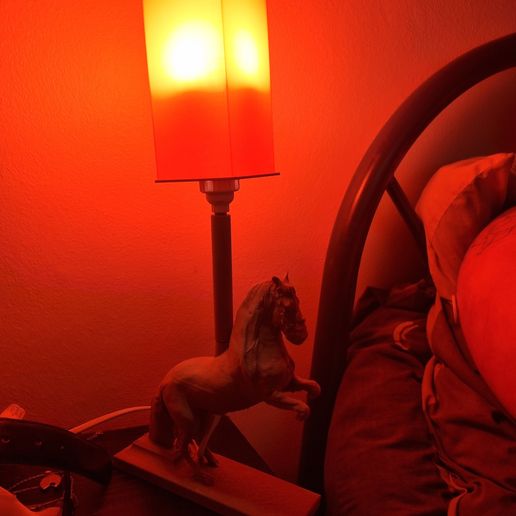 lampe cheval